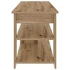 vidaXL TV stand Artisan Oak 100 x 40 x 50 cm