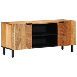 vidaXL TV Cabinet 105x33x46 cm Solid Wood Acacia
