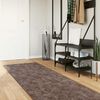 vidaXL Rug Runner MARSA Grey 450 x 80 cm Polyester and PVC