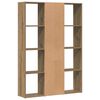 vidaXL Room Divider/Book Cabinet Artisan Oak 100x24x140 cm Engineered Wood