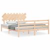 vidaXL Bed Frame without Mattress 160x200 cm Solid Wood