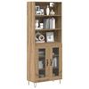 vidaXL Highboard 2 pcs Artisan Oak Engineered Wood