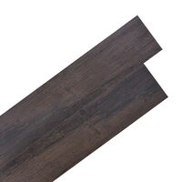 vidaXL Self-adhesive PVC Flooring Planks 5.21 m? 2 mm Dark Brown