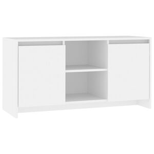 vidaXL TV Cabinet White 102x37.5x52.5 cm Engineered Wood