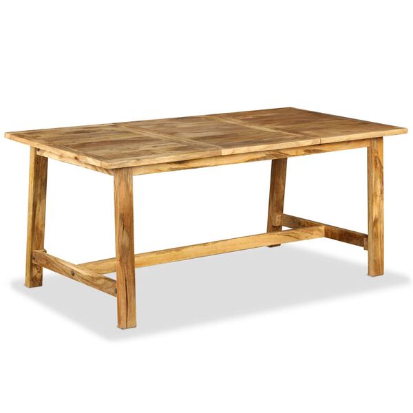 vidaXL Dining Table Solid Mango Wood 180 cm