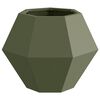 vidaXL Planter 2 pcs Olive Green 50 x 50 x 40 cm Steel