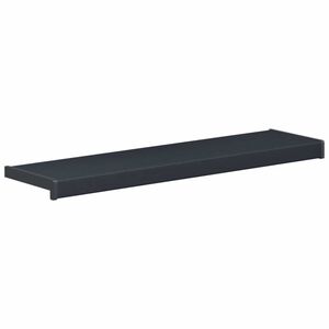 vidaXL Window Sill Anthracite with wood grain 100 x 20 x 4.5 cm PVC