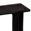 vidaXL Bench Legs 2 pcs A-Frame Cast Iron
