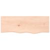 vidaXL Bathroom Countertop 80x30x(2-6) cm Untreated Solid Wood