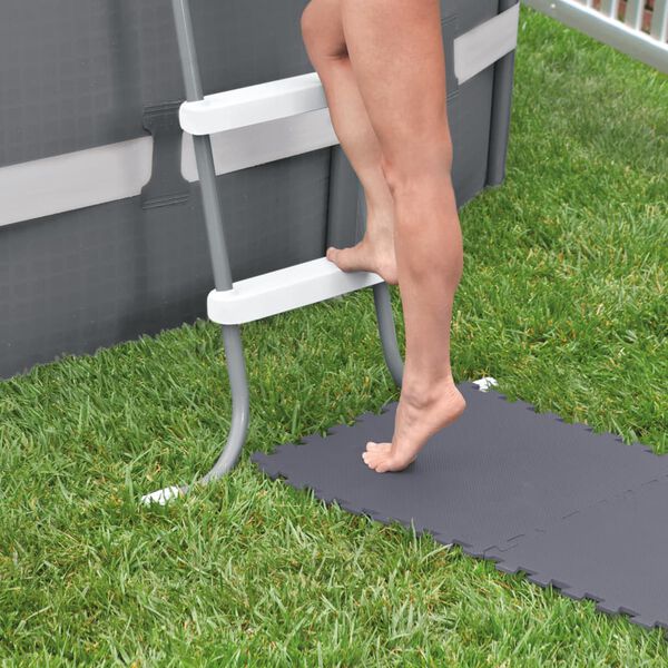 Intex Interlocking Padded Floor Protector 8 pcs 50x50x0.5 cm 1.9 m&sup2;