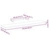 vidaXL Floating Shelf 110x23.5x4 cm Engineered Wood