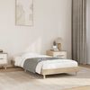 vidaXL Bed Frame without Mattress Sonoma Oak 75x190 cm Small Single Engineered Wood