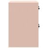vidaXL File Cabinet Geometric Pink 44 x 50 x 74.5 cm Cold-Rolled Steel