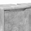 vidaXL Bathroom Basin Cabinet with Shelf Concrete Grey 60 x 30 x 60 cm