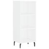 vidaXL Sideboard White 34,5x32,5x90 cm Engineered Wood