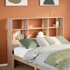 vidaXL Headboard with Storage 120 cm Solid Wood Pine