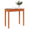 vidaXL Console Table Wax Brown 80x40x75 cm Solid Wood Pine