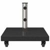 vidaXL Parasol Base Black 45 x 45 x 45 cm Granite