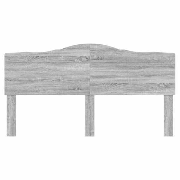 vidaXL Headboard Grey Sonoma 200 cm Engineered wood