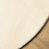 vidaXL Rug HUARTE Short Pile Soft and Washable Cream &Oslash; 80 cm