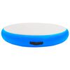 vidaXL Inflatable Gymnastic Mat with Pump 100x100x20 cm PVC Blue