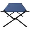 vidaXL Folding Camping Bed 2 pcs Blue 210 x 80 x 46 cm Oxford fabric