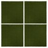 vidaXL Artificial Grass Tiles 4 pcs 50x50x2.5 cm Rubber