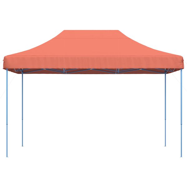 vidaXL Party Tent Folding Terracotta 279 x 410 x 315 cm Oxford Fabric