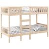 vidaXL Bunk Bed 90x200 cm Solid Wood Pine