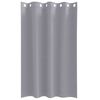 vidaXL Blackout Curtains with Rings 2 pcs Light Grey 175 x 140 cm
