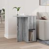 vidaXL End Table Grey Sonoma 35 x 40 x 55 cm Engineered Wood