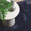 vidaXL Shaggy Rug High Pile NAVARRA Navy 240x240 cm Polyester
