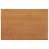 vidaXL Door Mat Natural 40x60 cm Tufted Coir