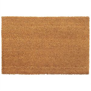 vidaXL Door Mat Natural 40x60 cm Tufted Coir