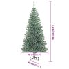 vidaXL Artificial Christmas Tree Snow Flocked with LED Light 180 cm