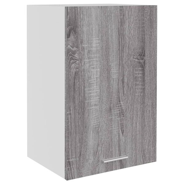 vidaXL Hanging Cabinet Lyon Grey Sonoma 39.5x31x60 cm Engineered Wood