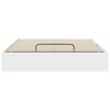 vidaXL Ottoman Bed Frame White 193 x 120 x 25 cm Engineered Wood