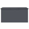 vidaXL Outdoor Storage Box Anthracite 100 x 50.5 x 50 cm Steel
