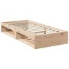 vidaXL Day Bed without Mattress 100x200 cm Solid Wood Pine