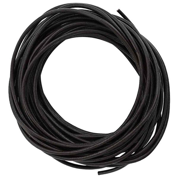 vidaXL Leather Cord Dark Brown &Oslash;2.5 mm x 5 m Leather