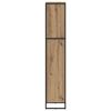 vidaXL Book Cabinet Artisian Oak 40 x 30 x 155 cm Engineered Wood