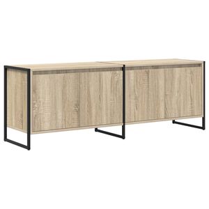 vidaXL TV Cabinet Sonoma 140 x 36 x 49.5 cm Engineered Wood