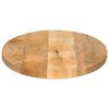 vidaXL Table Top 80x40x3.8 cm Oval Solid Wood Mango