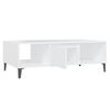 vidaXL Coffee Table White 103.5x60x35 cm Engineered Wood