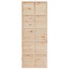 vidaXL Barn Door 80x208 cm Solid Wood Pine