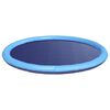 vidaXL Splash Pad for Kids and Dogs Folding Blue &Oslash;150 x 10 cm PVC