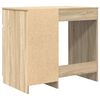 vidaXL Desk Sonoma Oak 86x49x76 cm Engineered Wood