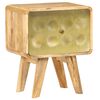 vidaXL Nightstand Solid Mango Wood 40x30x49 cm