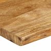 vidaXL Table Top 140x40x2.5 cm Live Edge Solid Wood Mango