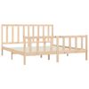 vidaXL Bed Frame without Mattress 200x200 cm Solid Wood